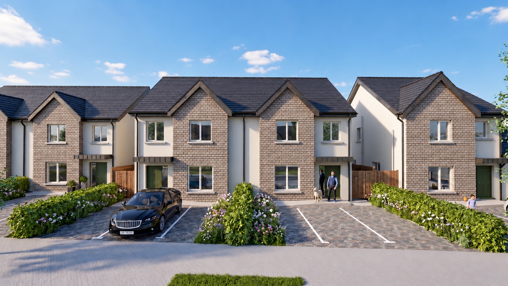 The Sheelin, a four bedroom semi detached home at The Drumlins